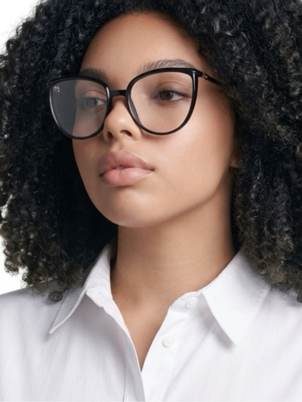 Fendi FF0432/G/S Cat Eye Eyeglasses Frames Black Gold Italy 59mm with case